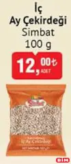 SİMBAT İÇ AY ÇEKİRDEĞİ 100 G